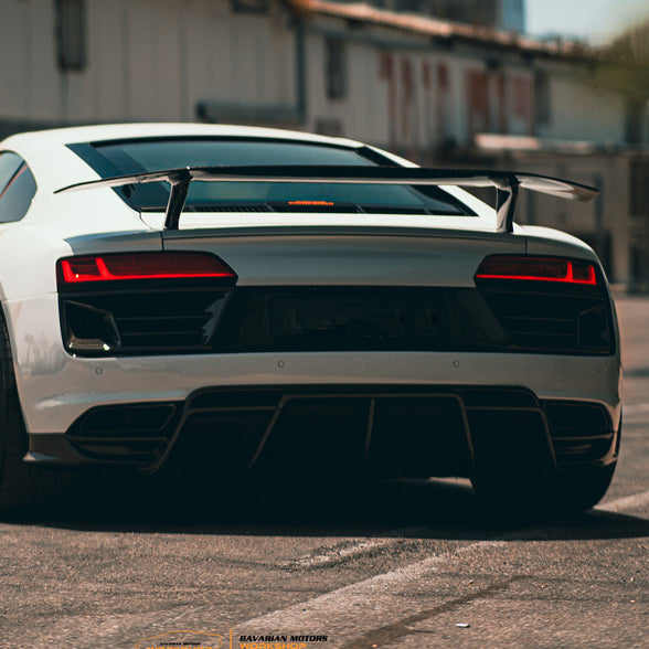 iMP Performance 2016-2019 Audi R8 Type 4S GEN2 Carbon Fiber Rear GT Wing w/ Base