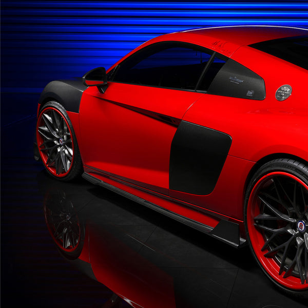 iMP Performance 2016-2018 Audi R8 Type 4S carbon fiber Side Skirt Extention