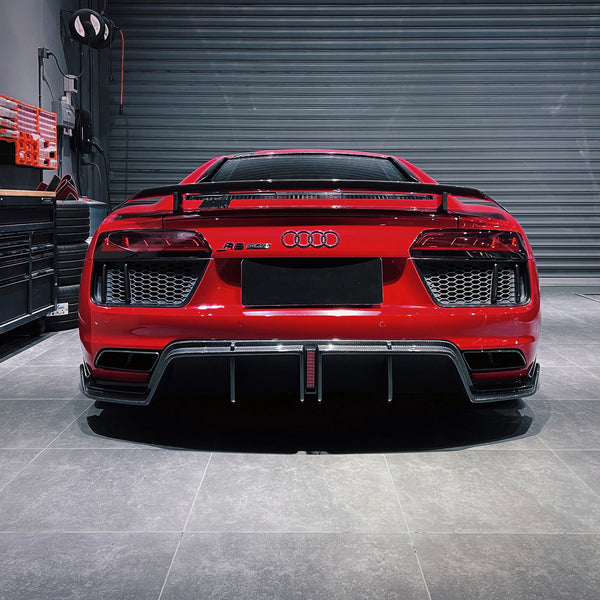 iMP Performance 2016-2018 Audi R8 Type 4S carbon fiber Rear Diffuser