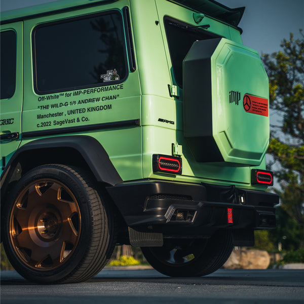 iMP Performance 2002-2017 Mercedes Benz W463 G Class & G55 G63 Partial Carbon Rear Bumper
