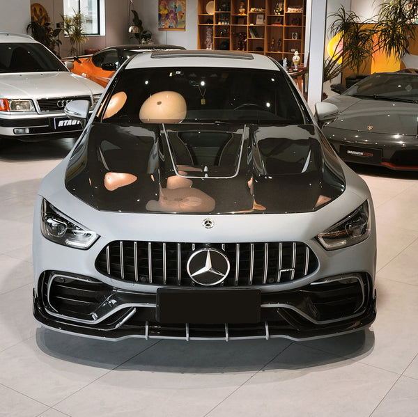 iMP Performance 2018-2024 Mercedes Benz AMG X290 GT43/GT50/GT53/GT63S 4-Door Coupe carbon fiber Hood w/ Glass
