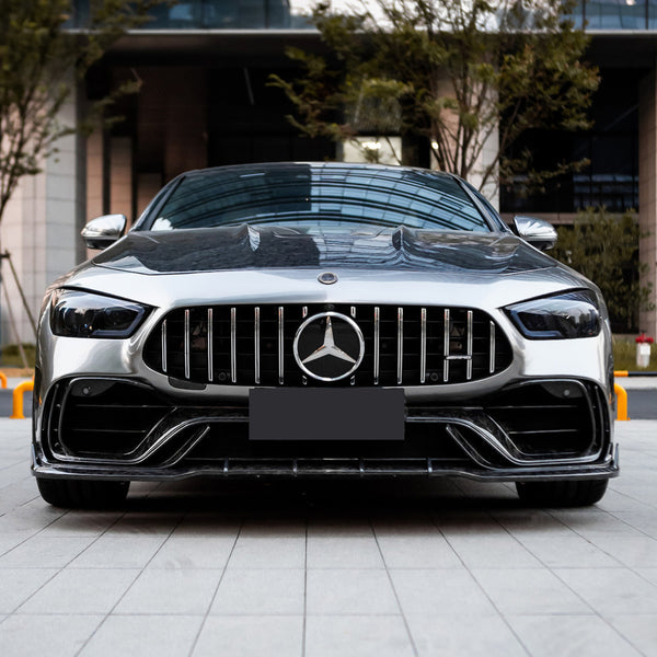 iMP Performance 2018-2024 Mercedes Benz AMG X290 GT43/GT50/GT53/GT63S 4-Door Coupe Partial Carbon Front Bumper