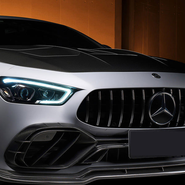 iMP Performance 2018-2024 Mercedes Benz AMG X290 GT43/GT50/GT53 4-Door Coupe RWD & AWD carbon fiber Front Middle Lip