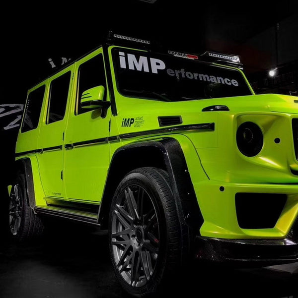 iMP Performance 2002-2011 Mercedes Benz W463 G Class & G55 Carbon Fiber Front & Rear Over Fender Flare Kit