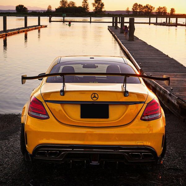 iMP Performance 2015-2021 Mercedes Benz W205 C63 AMG Sedan Carbon Fiber Rear Diffuser