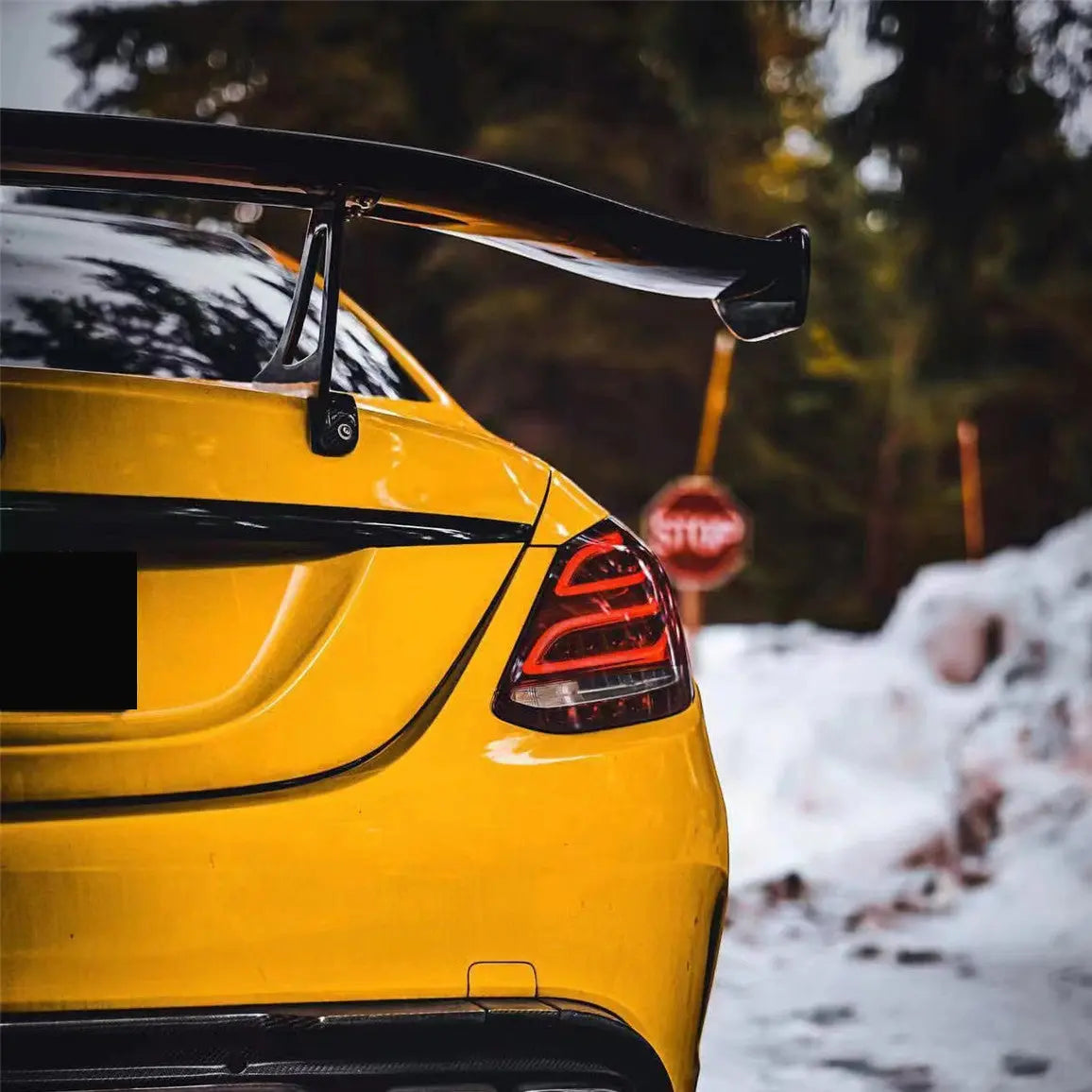 iMP Mercedes Benz W205 C63 AMG Sedan Carbon Fiber Rear GT Wing – IMP ...