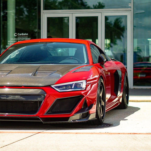 iMP Performance 2016-2022 Audi R8 Type 4S Ver.2 Carbon Fiber Front Hood Bonnet Engine Cover