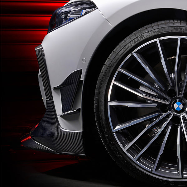 iMP Performance 2018-2022 BMW 8 SERIES G14 Convertible G15 Coupe G16 4DR-Gran Coupe M-Sport Carbon Front Bumper Canards
