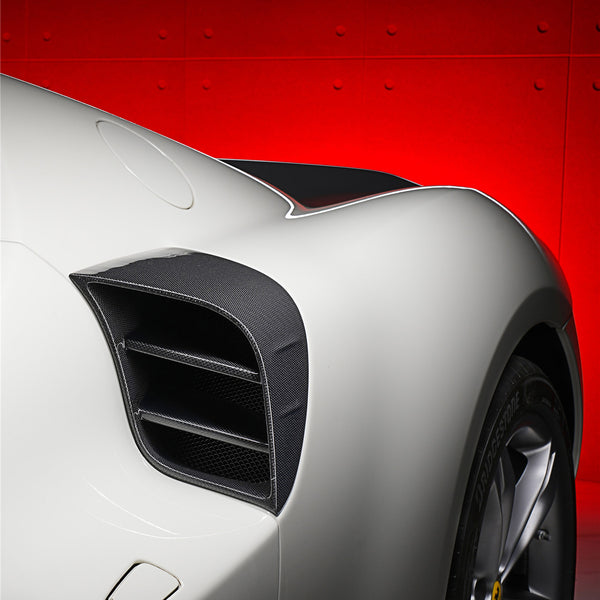 iMP Performance 2022-2025 Ferrari 296 GTB & GTS Type F171 Carbon Fiber Rear Quarter Panel Side Scoops