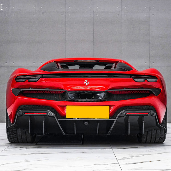 iMP Performance 2022-2025 Ferrari 296 GTB & GTS Type F171 Carbon Fiber Rear Diffuser