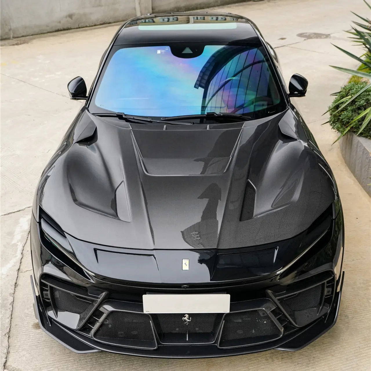 Carbon Fiber Hood for 2023-2026 Ferrari Purosangue | iMP Performance