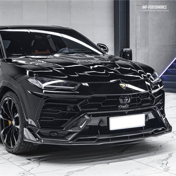 iMP Performance 2018-2022 Lamborghini Urus Carbon Fiber Front Bumper Lip Spoiler