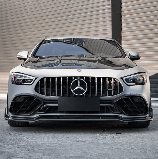 iMP Performance 2018-2024 Mercedes Benz AMG X290 GT43/GT50/GT53 4-Door Coupe RWD & AWD Carbon Fiber Front Middle Lip