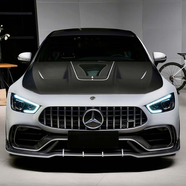 iMP Performance 2018-2024 Mercedes Benz AMG X290 GT43/GT50/GT53/GT63S 4-Door Coupe Carbon Fiber Hood w/ Glass