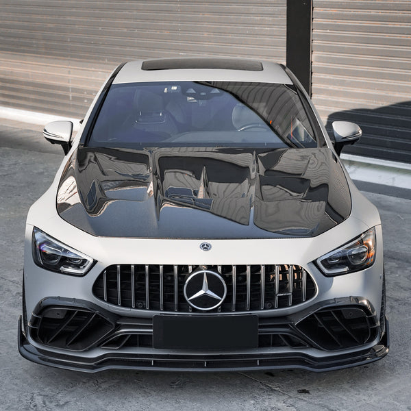 iMP Performance 2018-2024 Mercedes Benz AMG X290 GT43/GT50/GT53/GT63S 4-Door Coupe Ver.2 carbon fiber Hood