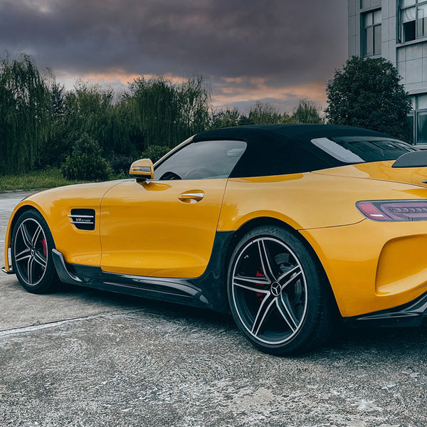 iMP Performance 2015-2021 Mercedes Benz GT/GTS C190 Coupe & R190 Roadster Carbon Fiber Side Skirts