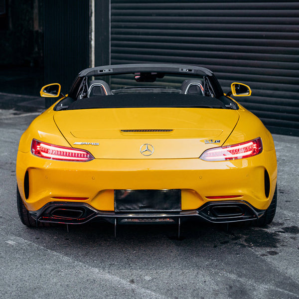 iMP Performance 2015-2021 Mercedes Benz GT/GTS C190 Coupe & R190 Roadster Ver.1 Fiber Glass Rear Bumper