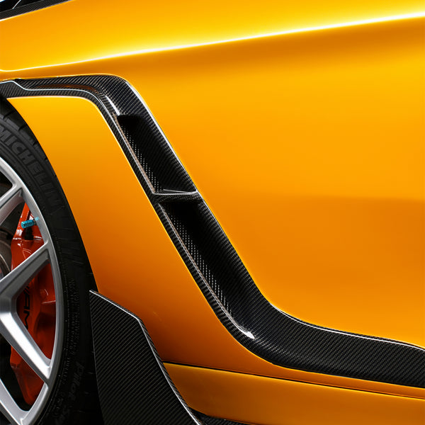 iMP Performance 2015-2021 Mercedes Benz GT/GTS/GTC C190 Coupe & R190 Roadster Ver.2 Partial Carbon Fiber Front Fender