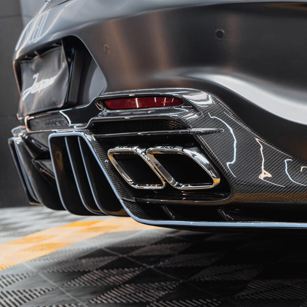 iMP Performance 2015-2021 Mercedes Benz GT/GTS/GTC C190 Coupe & R190 Roadster Ver.2 Stainless Steel Muffler Tips(Optional)