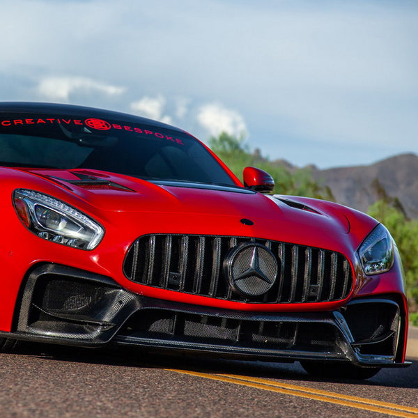 iMP Performance 2015-2021 Mercedes Benz GT/GTS/GTC C190 Coupe & R190 Roadster Ver.1 Carbon Fiber Front Grille