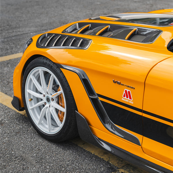 iMP Performance 2015-2021 Mercedes Benz GTC C190 Coupe & R190 Roadster Ver.2 Partial Carbon Fiber Front Fender