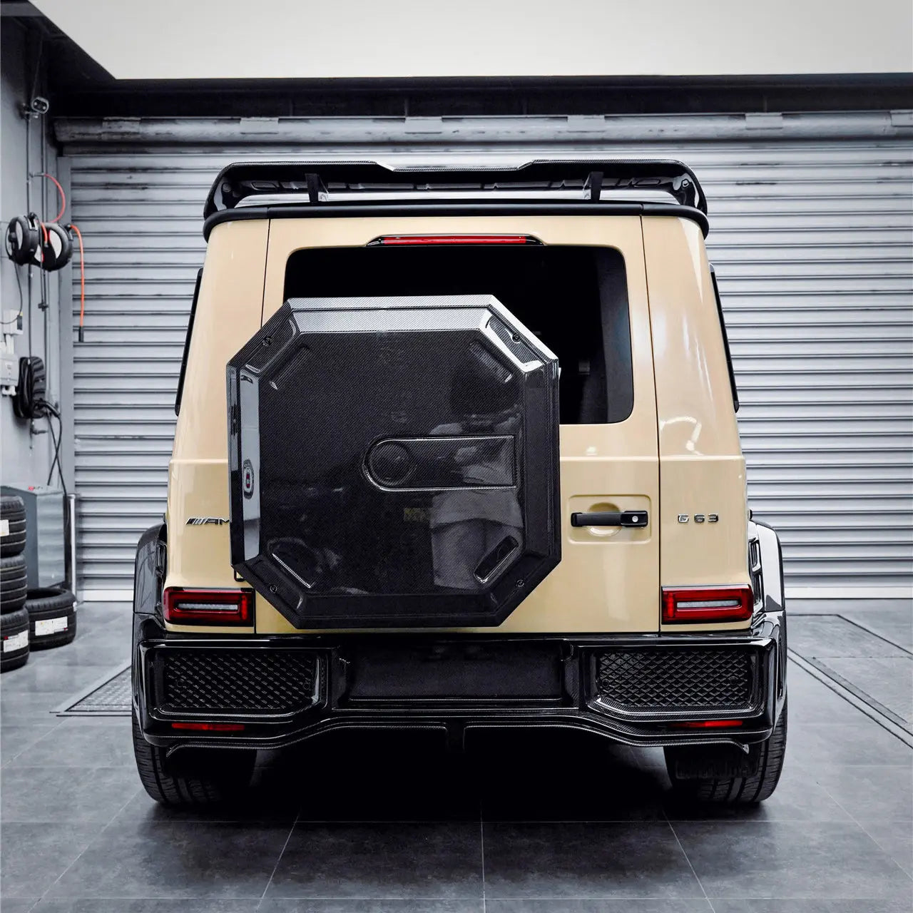 Carbon Fiber Roof Spoiler for Mercedes G63 | iMP Performance