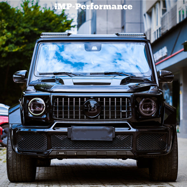 iMP Performance 2018-2022 Mercedes Benz W463A G63 & G Class Ver.1 Partial Carbon Front Bumper Body Kit