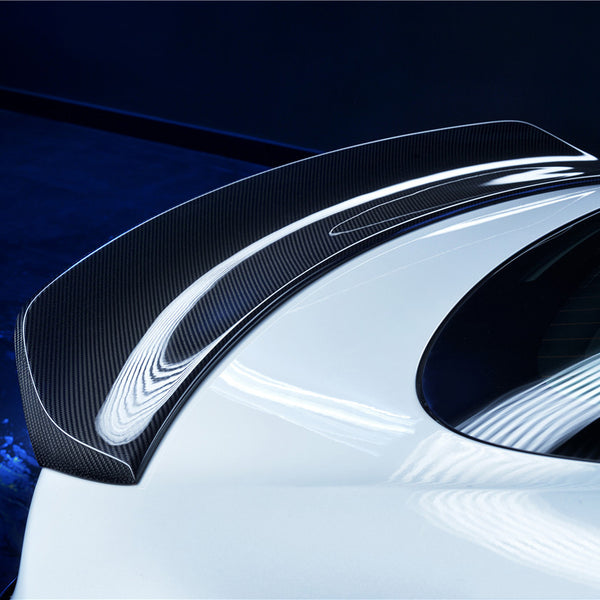 iMP Performance 2017-2023 Tesla Model 3 Ver.2 Carbon Fiber Rear Spoiler Trunk Wing